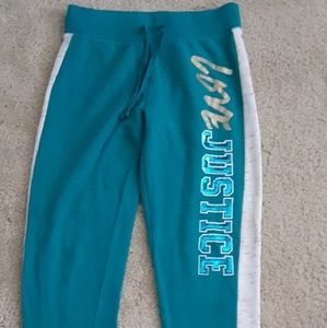 Justice sweatpants